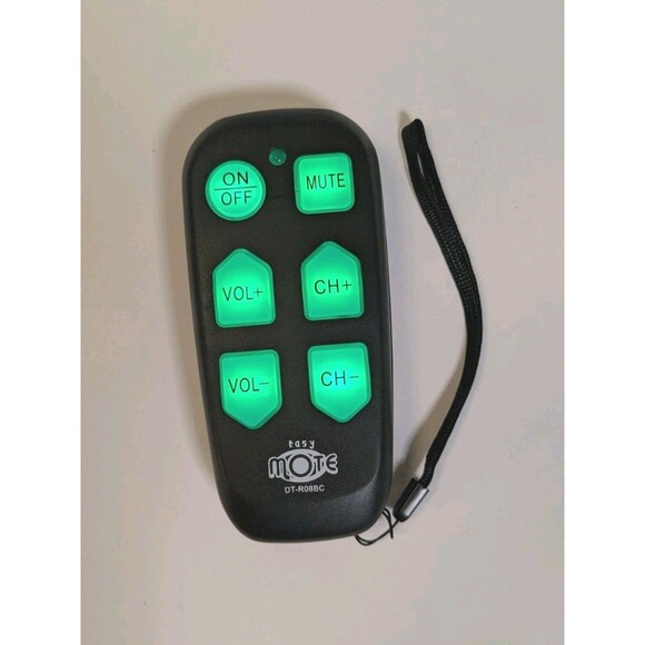 Universal Large Big Button TV Remote Control Elderly Seniors EASY MOTE  TESTED! - Picture 3 of 5